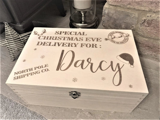 North Pole Shipping Christmas Eve Box