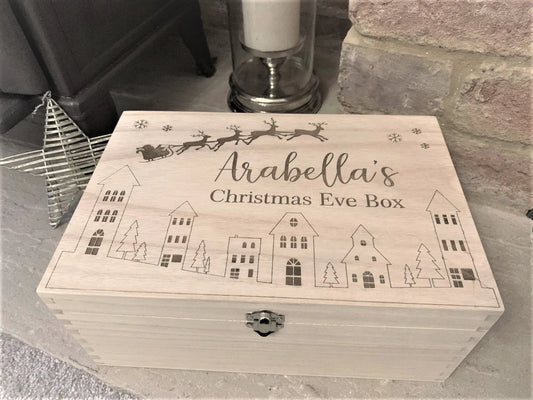 Christmas Village Christmas Eve Box