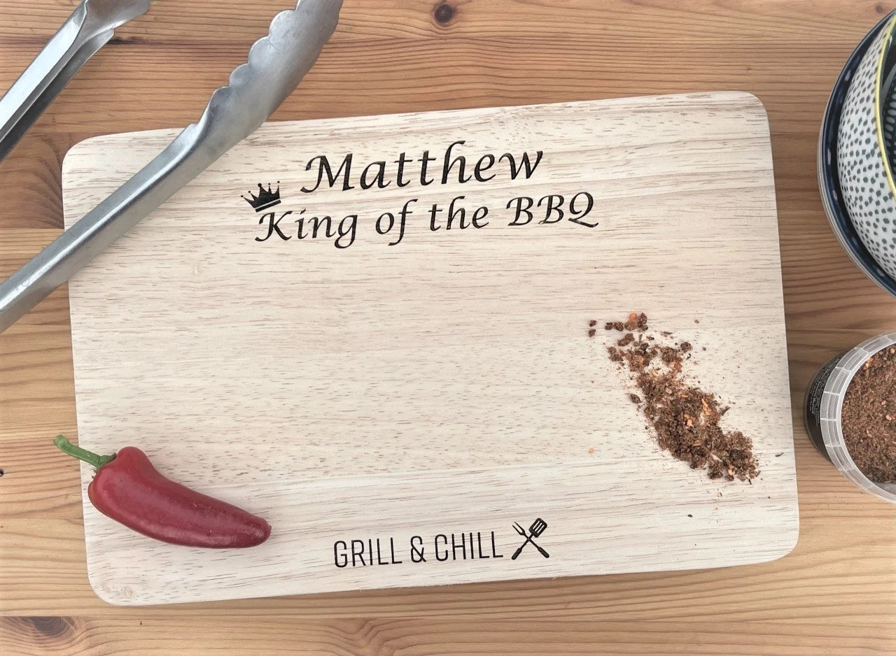 King of the Grill Chopping Board