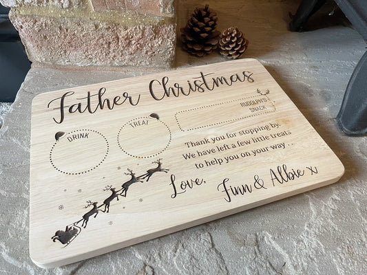 Message to Father Christmas Treat Board