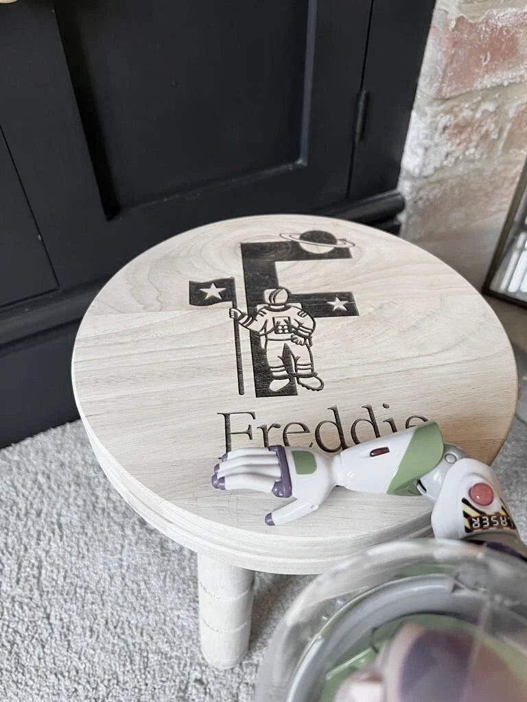 Space Themed Children's Stool