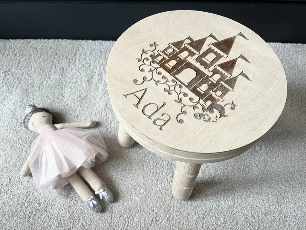 Princess Castle Children's Stool