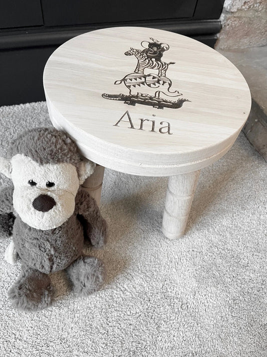 Zoo Animal Children's Stool